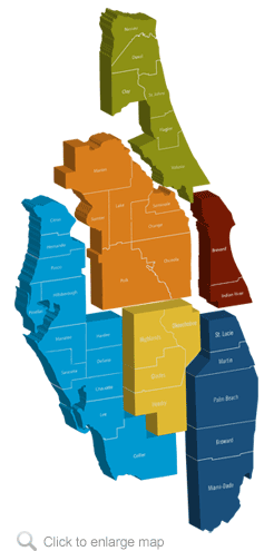 Apex Pest Contorl Florida Service Areas